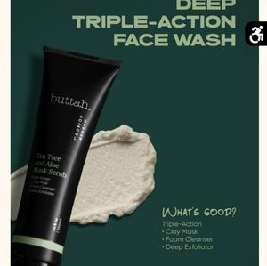 Sealed Tube buttah Tea Tree and Aloe Mask Scrub 3.4 floz